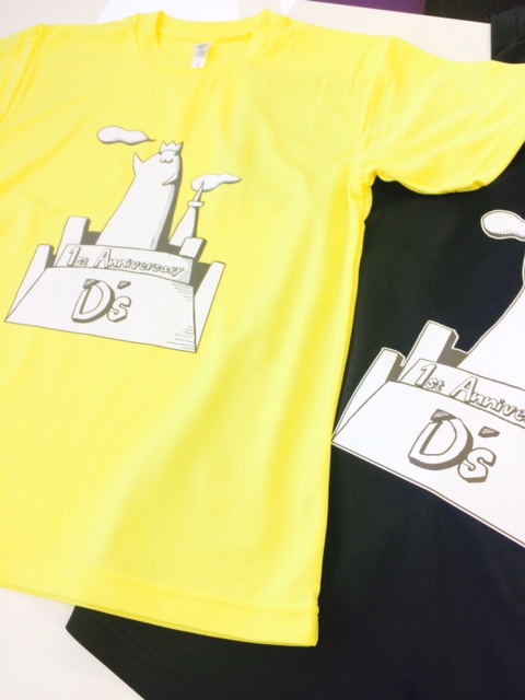1周年記念Tシャツ