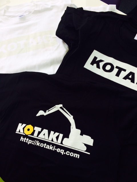 建設会社様スタッフTシャツ