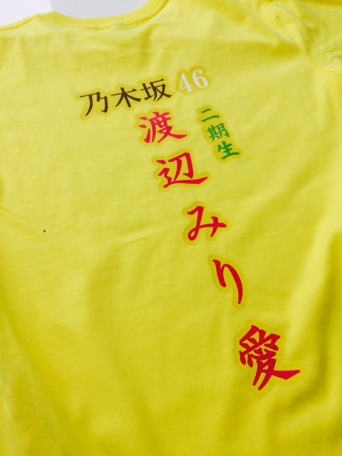 アイドル応援Tシャツ