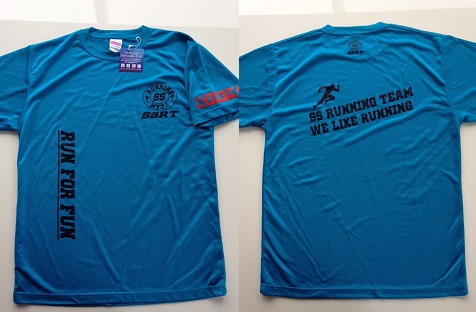 マラソンサークルのチームTシャツ