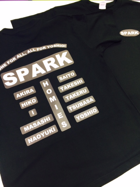 サッカーチームTシャツ