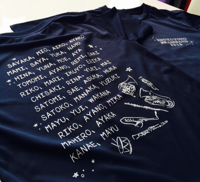 作品紹介 4 オリジナルtシャツ プリントウェア作成のワールドモーション