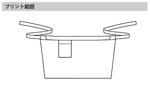  和ショートエプロンのプリントサイズ