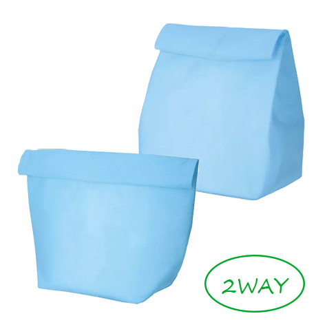 不織布保冷2WAYくるくるポーチ