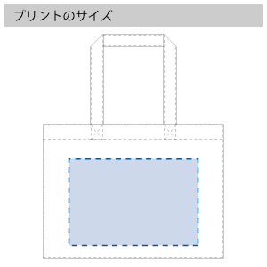 ボックスコンビトート のプリントサイズ