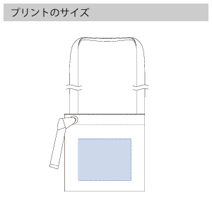 キャンバススクエアサコッシュのプリントサイズ