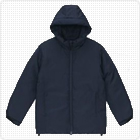 インサレーテッドフルジップパーカー（中綿入）