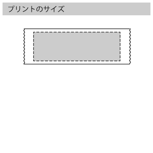 紙おしぼりのプリントサイズ
