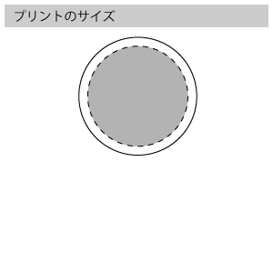 白砂糖せんべいのプリントサイズ