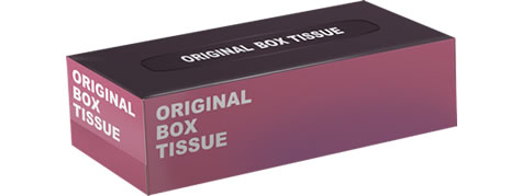 オリジナルBOXティッシュ レギュラー