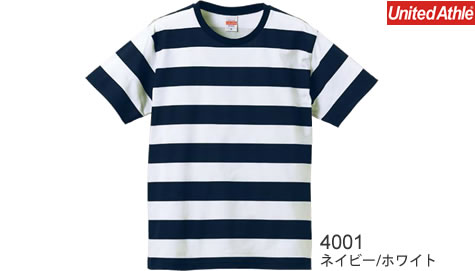 ボールドボーダーショートスリーブTシャツ