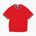 ドライアスレチックルーズフィットラインリブTシャツ