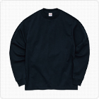 オープンエンドラギッドロングスリーブTシャツ（2.1インチリブ）