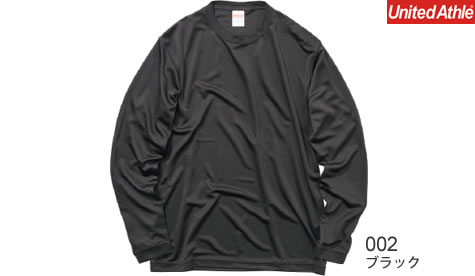 ドライシルキータッチ ロングスリーブTシャツ(ローブリード)